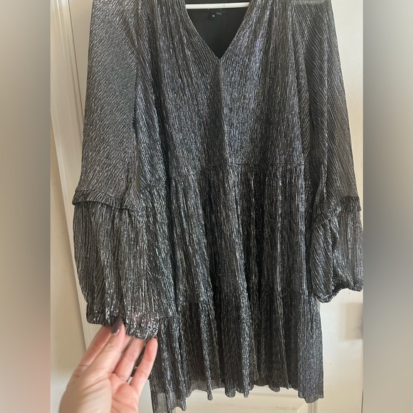 1. State Metallic Black Dress - Picture 7 of 9